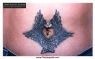 Funny Belly Button Tattoos 26 Background Wallpaper