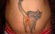 Funny Belly Button Tattoos 6 Widescreen Wallpaper