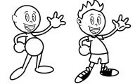 Funny Cartoon Characters 43 Widescreen Wallpaper