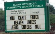 Funny Church Signs 16 Background Wallpaper