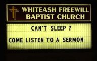 Funny Church Signs 3 Desktop Background