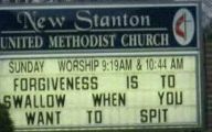 Funny Church Signs 30 Background Wallpaper