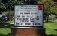 Funny Church Signs 33 Background Wallpaper