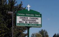 Funny Church Signs 35 Wide Wallpaper