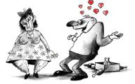 Funny Cartoons About Men And Women 2 Wide Wallpaper