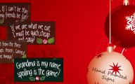 Funny Christmas Signs 1 Widescreen Wallpaper