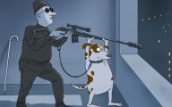 Funny Dog Animations 4 Desktop Background