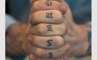 Funny Knuckle Tattoo Phrases 1 Background
