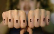 Funny Knuckle Tattoos 51 Background Wallpaper