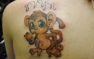 Funny Monkey Tattoo 24 Free Wallpaper