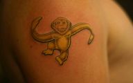 Funny Monkey Tattoo 45 Desktop Background