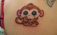 Funny Monkey Tattoo 46 Cool Hd Wallpaper
