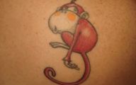 Funny Monkey Tattoos 4 High Resolution Wallpaper