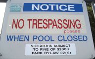 Funny No Trespassing Signs 16 Hd Wallpaper