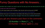 Funny Weird Questions 39 Desktop Wallpaper