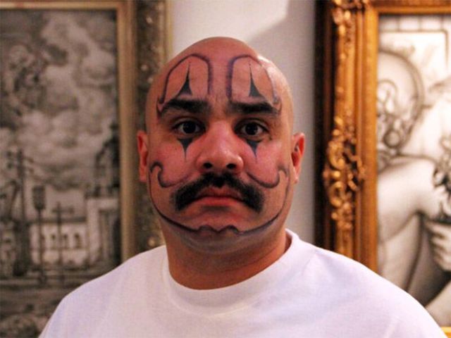 Funny Face Tattoos 23 Cool Wallpaper