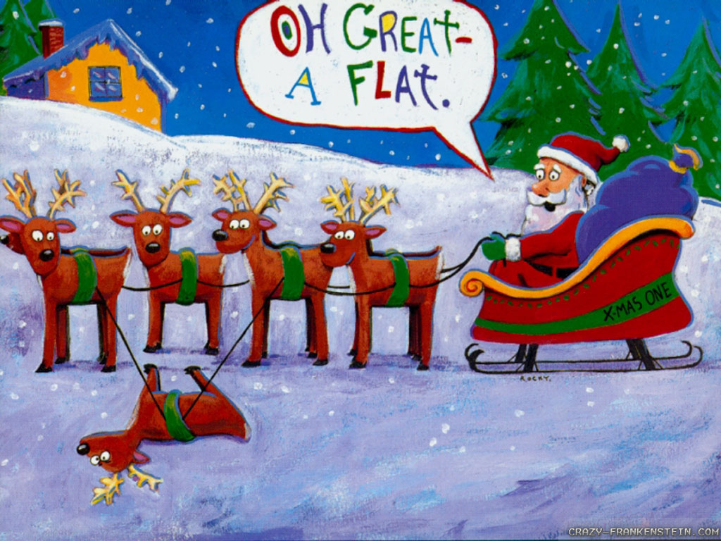 Funny Christmas Pictures 2 Desktop Background