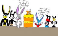 Funny Cartoons Birthday 2 Desktop Background