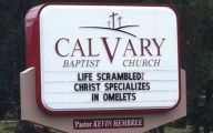 Funny Church Signs 13 Widescreen Wallpaper