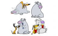 Funny Cartoon Dog Pictures 1 Cool Wallpaper