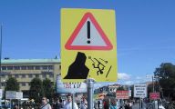 Funny Street Signs 13 Background Wallpaper