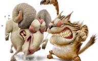 Funny Animals Animation 16 Free Wallpaper