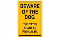Funny Beware Of Dog Signs 19 Widescreen Wallpaper