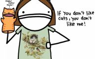 Funny Cartoon Cat 2 Free Hd Wallpaper