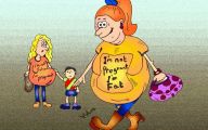 Funny Cartoon People 18 Background Wallpaper