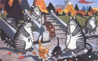 Funny Cat Cartoons 7 Cool Hd Wallpaper