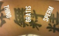 Funny Chinese Tattoos 10 Wide Wallpaper
