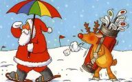 Funny Christmas Cartoon 24 High Resolution Wallpaper