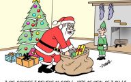 Funny Christmas Cartoon 28 Wide Wallpaper