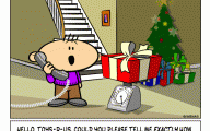 Funny Christmas Cartoon 30 Widescreen Wallpaper