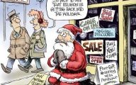 Funny Christmas Cartoon 9 Widescreen Wallpaper