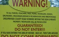 Funny No Trespassing Signs 34 High Resolution Wallpaper