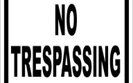 Funny No Trespassing Signs 6 Desktop Background