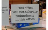 Funny Office Signs 4 Wide Wallpaper