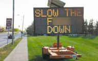 Funny Traffic Signs 40 Background Wallpaper