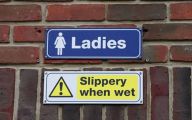Very Funny Signs 5 Desktop Background